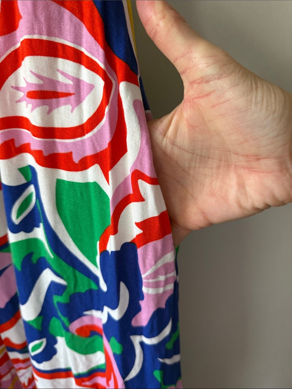 BODEN Olympia Floral Jersey  Maxi dress 8P - Picture 5 of 8